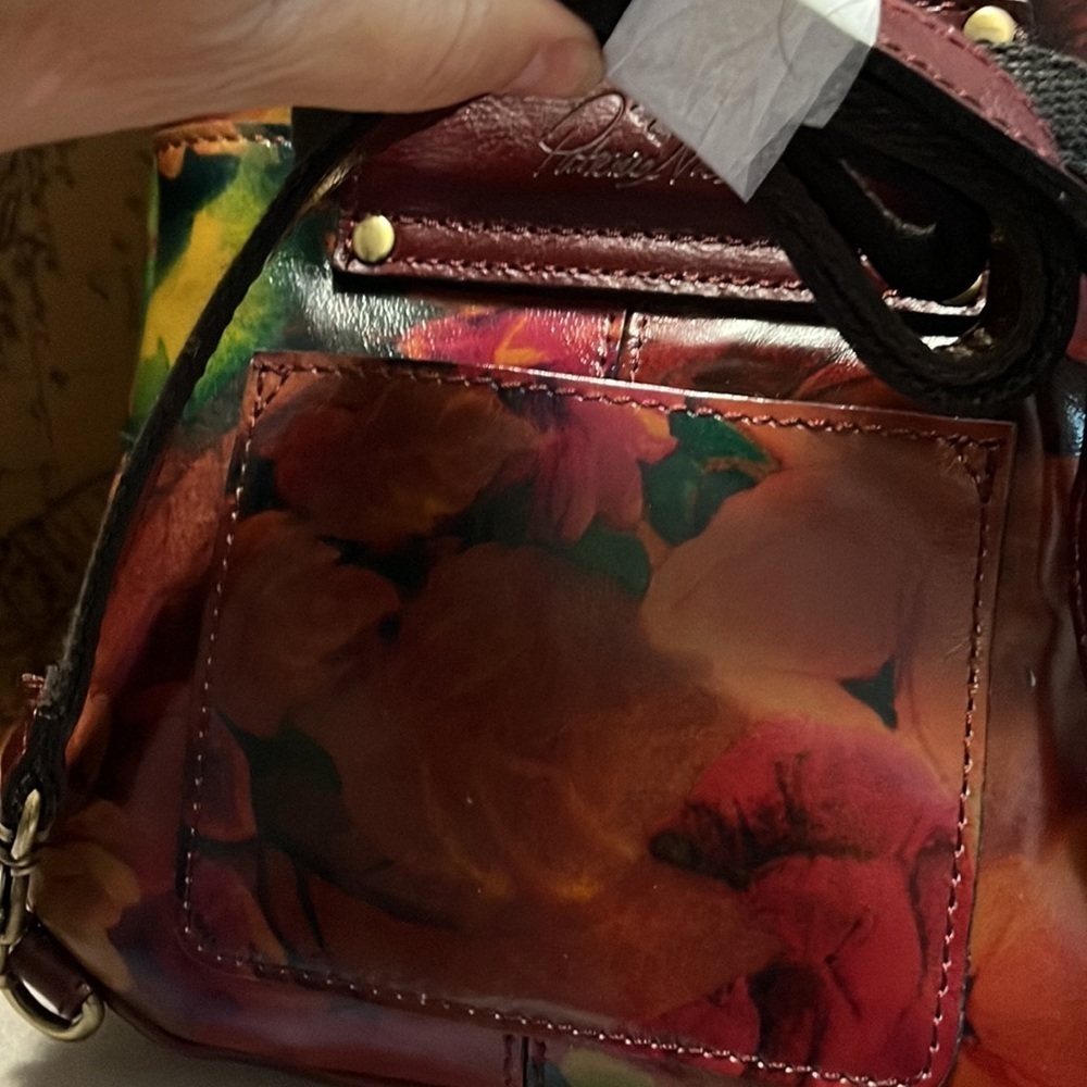 Patricia Nash 100% leather convertible, backpack, and credit card wallet, new - Picture 6 of 15